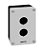 Caixa 2 Furo 22ømm- Sem Botao - Vazia Tampa Cinza  Bx1/2 - Imagem 1
