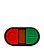 Botão Duplo Liga/desliga Iluminado Arredondado 220vca - Imagem 1