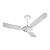 Ventilador De Teto Comercial Branco  127V Ventex - Imagem 1