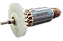Induzido / Rotor para Serra Mármore / 4100ns / 4100nh2 (PRODUTO IMPORTADO) - Imagem 4