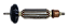 Induzido / Rotor para Esmerilhadeira 1388 Gws7-115et (PRODUTO IMPORTADO) - Imagem 4