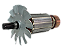 Induzido / Rotor para 4107 MAKITAO / DZE180 (PRODUTO IMPORTADO) - Imagem 2