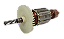 Induzido / Rotor para Furadeira Mhp130 / Mhp131 / Mt811 (PRODUTO IMPORTADO) - Imagem 3