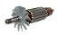Induzido / Rotor para Plaina 1900B #20 (PRODUTO IMPORTADO) - Imagem 2