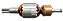 Induzido / Rotor compatível com martelo 11335 - GSH 16-28 #3 (PRODUTO IMPORTADO) - Imagem 4