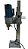 Perfuratriz Thaf De2002 200mm 3300w - 220v Reg. Angulo (PRODUTO IMPORTADO) - Imagem 1
