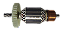 Induzido / Rotor compatível com DMY02-235 / 5902 (PRODUTO IMPORTADO) - Imagem 4