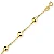 Pulseira de Bolinhas Banhado a Ouro 18k - Imagem 1