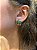 Conjunto com Gargantilha e Brincos Redondo - Pedras Naturais Quartzo Verde Perolado Banhado a Ouro 18K - Imagem 2