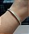 Bracelete Oração Pai Nosso em Aço Inox Cobre 4mm - Imagem 1