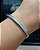 Bracelete Oração Ave Maria em Aço Inox Prateado 4mm - Imagem 1