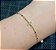 Pulseira Terço em Aço Inox Dourado - Imagem 2
