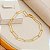 Pulseira Elo Longo em Ouro Amarelo - Imagem 1