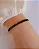 Pulseira Riviera Baguetes de Cristais Negros - Banhado a Ouro - Imagem 1