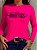 CAMISETA UV FEMININA ROSA - Imagem 1