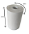 PAPEL STRONG HD JORNAL BOBINA ROLO PIPIDOG 20CMX200M - Imagem 2