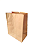 SACO PAPEL KRAFT SOS PARA DELIVERY 15KG 24X36X14CM PC 200FL - Imagem 1