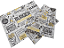 PAPEL ACOPLADO EMBALAGEM PARA HAMBURGUER 500 UNIDADES 30x38CM - Imagem 2