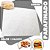 PAPEL MANTEIGA EMBALAR SEGURAR HAMBURGUER BRANCO LISO 30X38 500F - Imagem 1