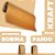 ROLO PAPEL PARDO ROLO EMBALAGEM BOBINA PARA MOLDES 40CM 200M - Imagem 1