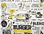 PAPEL ACOPLADO PARA HAMBURGUER 38X40CM 250F - Imagem 3