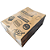 SACO KRAFT PAPEL P 27CMX18CMX10,5CM EMBALAGEM DELIVERY 100UN - Imagem 4