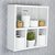 Nicho Decorativo Organizador para Banheiro Branco 40cm Nancy - Imagem 1