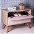 Sapateira com Portas Vicenza Carvalho e Rosa Claro 60 x 40cm - Imagem 2