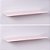 Kit Com 2 Prateleiras 60 X 20cm Suporte Invisivel - Cor Rosa Bebe - Imagem 1