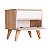 Sapateira com Portas Vicenza Carvalho e Branco 60 x 40cm - Imagem 4