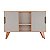Aparador Buffet com 2 Portas Murano Carvalho e Verde Menta - Imagem 1