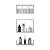 Kit 3 Peças Nicho Prateleira para Banheiro Branco 40 x 12cm - Imagem 1