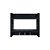 Suporte Porta Chaves Organizador Decorativo de Parede Madeira Preto - Imagem 5