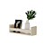 Prateleira Porta Objeto Bege Claro 50 x 12cm Suporte Invisivel - Imagem 2