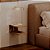 Mesa de Cabeceira Oslo Freijo Cama Quarto Sala 23x15cm - Imagem 1