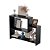 Rack Nicho Aparador Girona Preto para TV Sala Quarto Escritorio - Imagem 2