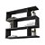 Nicho de Parede Decorativo Preto Zig para Sala Quarto Hall - Imagem 6