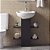 Coluna Multiuso para Banheiro com Nichos Decorativos Preto - Imagem 4