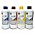 TINTA WELTINK - EE0020 - EPSON  - KIT DE 4 CORES - 1LITRO - Imagem 1