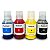 TINTA REFILL INK - CANON - PIGMENTADA - KIT DE 4 CORES - 100ML - Imagem 1
