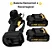 Bomvink BOM-9103 Motosserra Elétrica Portátil 8 Polegadas 21v Com Bateria Preto - Imagem 5