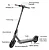 Patinete Eletrico Bluetooth Dobravel Bateria 10400mah Preto - Imagem 5