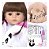 Boneca Reborn Realista Pandinha Enxoval Completo 30 Frases - Imagem 1