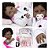 Boneca Reborn Realista Pandinha Negra Enxoval Completo Bolsa - Imagem 1