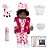 Boneca Reborn Realista Girafinha Menina Negra Kit 14 Itens - Imagem 1