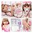 Boneca Tipo Reborn Realista Menina Loira Linda Kit 13 Itens - Imagem 1