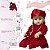 Boneca Reborn Realista Loira Conjunto Renda Vermelho - Imagem 4