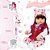 Boneca Reborn Realista Menina Girafinha Fala 30 Frases Itens - Imagem 4