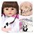 Boneca Reborn Realista Panda Menina Enxoval Fala 30 Frases - Imagem 1