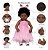 Bebe Reborn Realista Menina Negra Bailarina Coelhinha Itens - Imagem 2